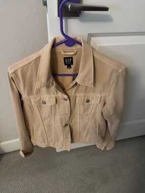 GAP Women's Beige Denim Jacket